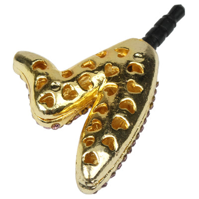 Fashion Rabbit Ear Style Diamond Anti-dust Plug for iPhone 5/iPhone 4 & 4S/New iPad(iPad 3)/iPad 2/iPad/iPod