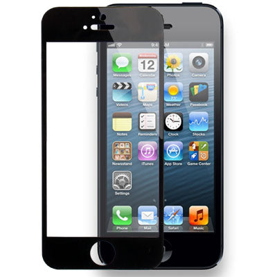 Tempered Glass Protective Film for iPhone 5 & 5S & 5C(Black)