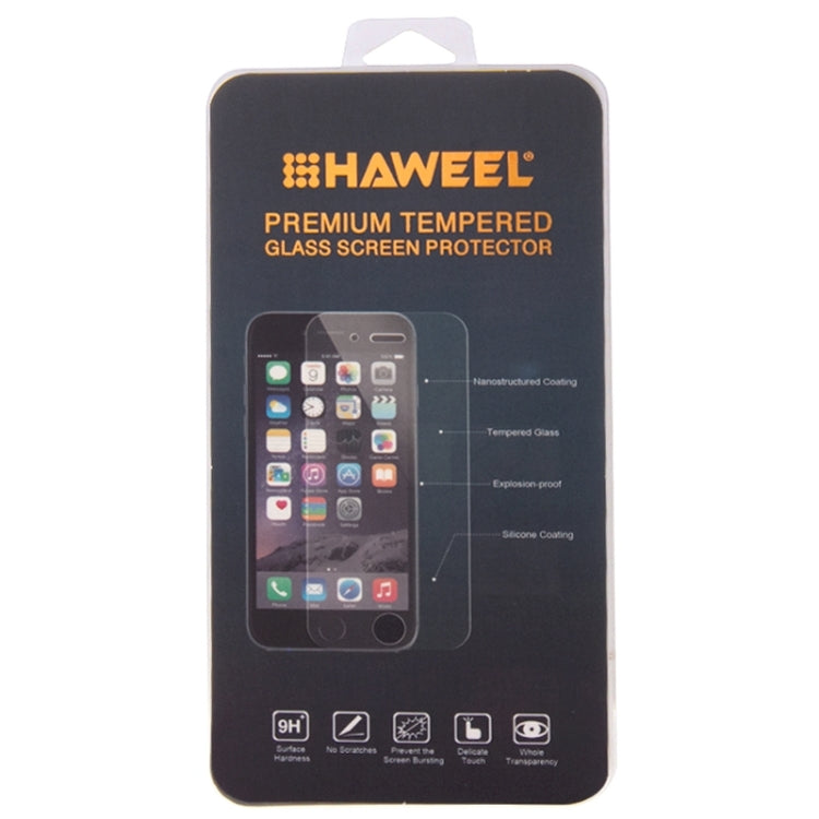 Tempered Glass Protective Film for iPhone 5 & 5S & 5C(White)