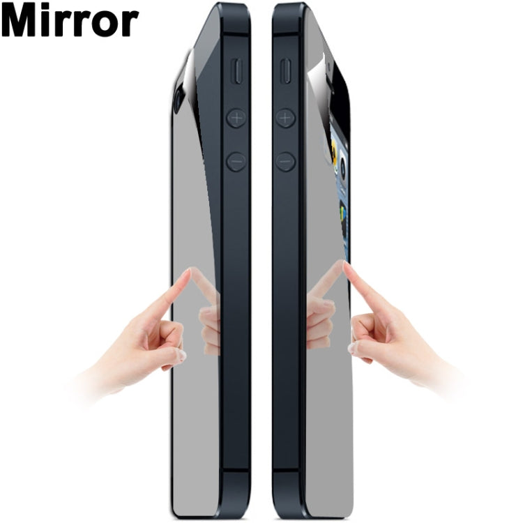 High Quality 2 in 1 (Front Screen + Back Cover) Mirror LCD Screen Protector for iPhone 5 (Japan Materials)