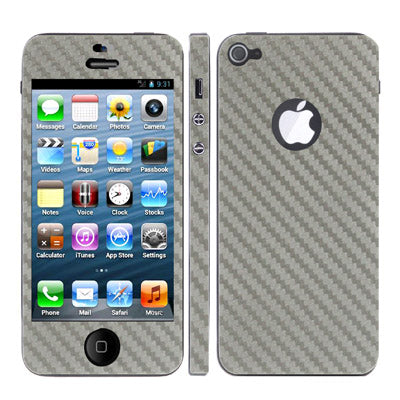 Full Housing Carbon Fiber Skin Sticker for iPhone 5