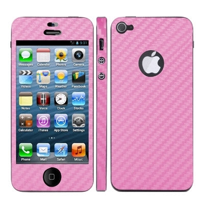 Full Housing Carbon Fiber Skin Sticker for iPhone 5