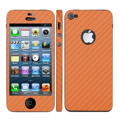 Full Housing Carbon Fiber Skin Sticker for iPhone 5