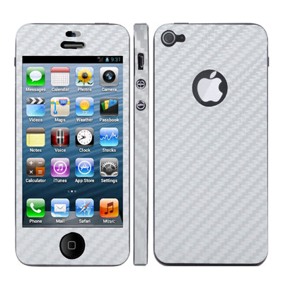 Full Housing Carbon Fiber Skin Sticker for iPhone 5