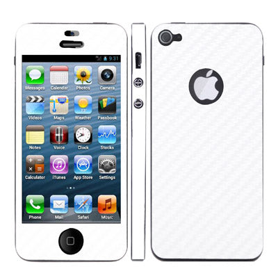 Full Housing Carbon Fiber Skin Sticker for iPhone 5