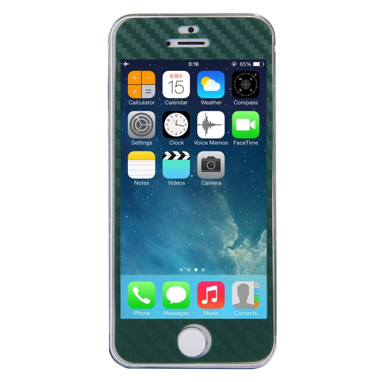 Full Housing Carbon Fiber Skin Sticker for iPhone 5