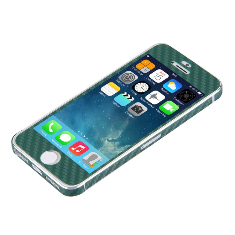 Full Housing Carbon Fiber Skin Sticker for iPhone 5