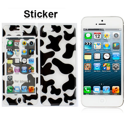 Cows Spots Style Full Protective Skin Sticker for iPhone 5