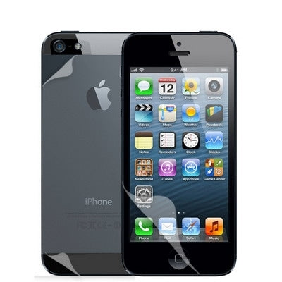 High Quality 4 in 1 Clear LCD Front and Back Screen Protector with Upper and Lower Lens Protector for iPhone 5 (Japan Materials)(Transparent)