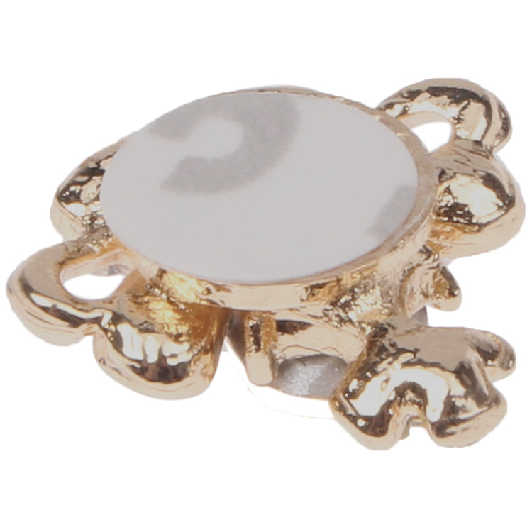 Crown Style Metal & Crystal Home Botton Sticker for iPad / iTouch / iPhone