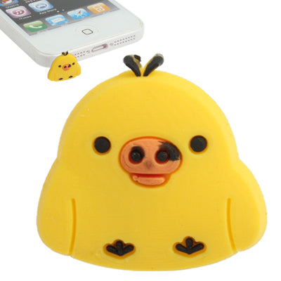 Cute Chicken Style Plastic Anti-dust Plug for iPhone 5/ iPhone 4 & 4S/ iPad/ iPod/ Other Mobile Phone