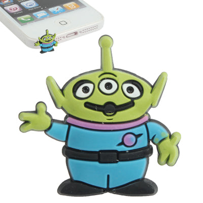 Cute Cartoon Style Plastic Anti-dust Plug for iPhone 5/ iPhone 4 & 4S/ iPad/ iPod/ Other Mobile Phone