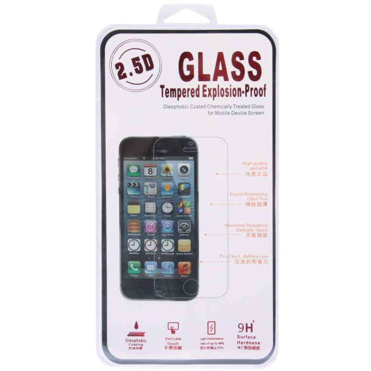 0.3mm Ultra-thin Explosion-proof Tempered Glass Film for iPhone 5(Transparent)