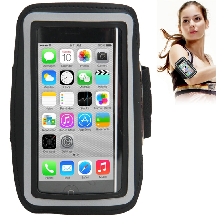 Sports PU Armband Case with Earphone Hole for iPhone 5 & 5C & 5S