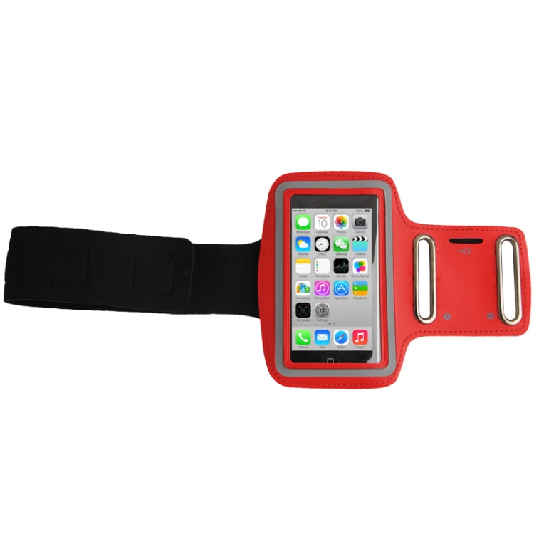 Sports PU Armband Case with Earphone Hole for iPhone 5 & 5C & 5S
