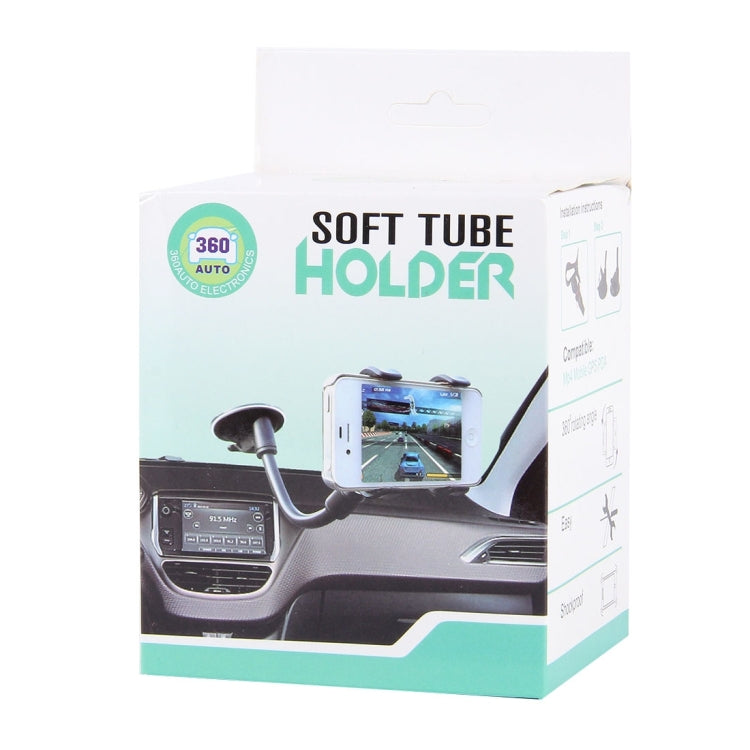 Universal 360 Degree Rotation Suction Cup Car Holder / Desktop Stand, Size Range: 3.5-8.3cm, For iPhone, Galaxy, Huawei, Xiaomi, Lenovo, Sony, LG, HTC and Other Smartphones, MP4, PDA, PSP, GPS(Black)