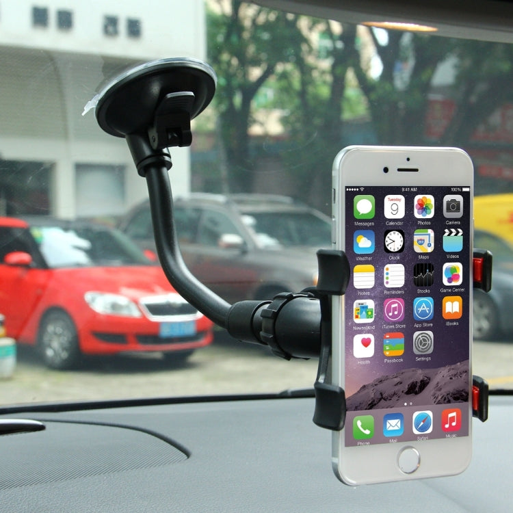 Universal 360 Degree Rotation Suction Cup Car Holder / Desktop Stand, Size Range: 3.5-8.3cm, For iPhone, Galaxy, Huawei, Xiaomi, Lenovo, Sony, LG, HTC and Other Smartphones, MP4, PDA, PSP, GPS(Black)