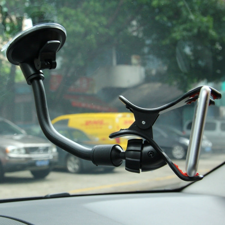 Universal 360 Degree Rotation Suction Cup Car Holder / Desktop Stand, Size Range: 3.5-8.3cm, For iPhone, Galaxy, Huawei, Xiaomi, Lenovo, Sony, LG, HTC and Other Smartphones, MP4, PDA, PSP, GPS(Black)