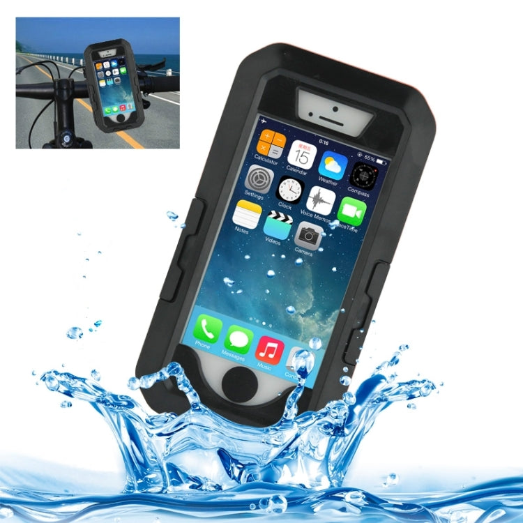 Bicycle Waterproof Case with Rotating Bike Holder Mount for iPhone 5 & 5s & SE