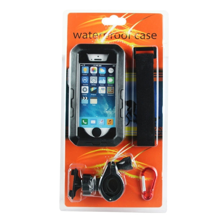 Bicycle Waterproof Case with Rotating Bike Holder Mount for iPhone 5 & 5s & SE
