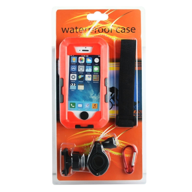 Bicycle Waterproof Case with Rotating Bike Holder Mount for iPhone 5 & 5s & SE