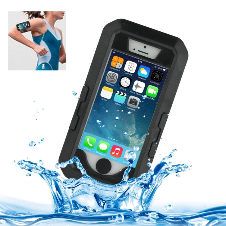 Bicycle Waterproof Case with Wrist Strap and Lanyard for iPhone 5 & 5s & SE