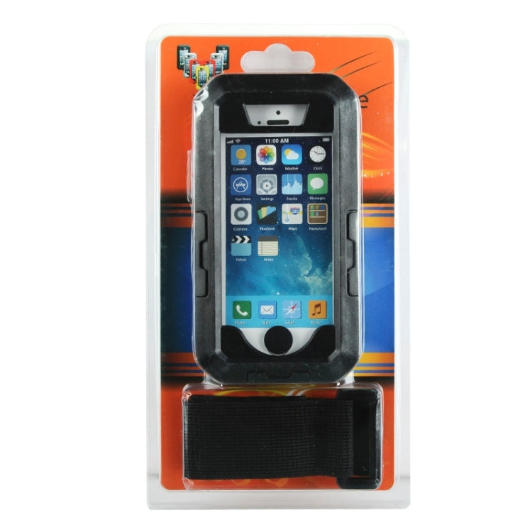 Bicycle Waterproof Case with Wrist Strap and Lanyard for iPhone 5 & 5s & SE