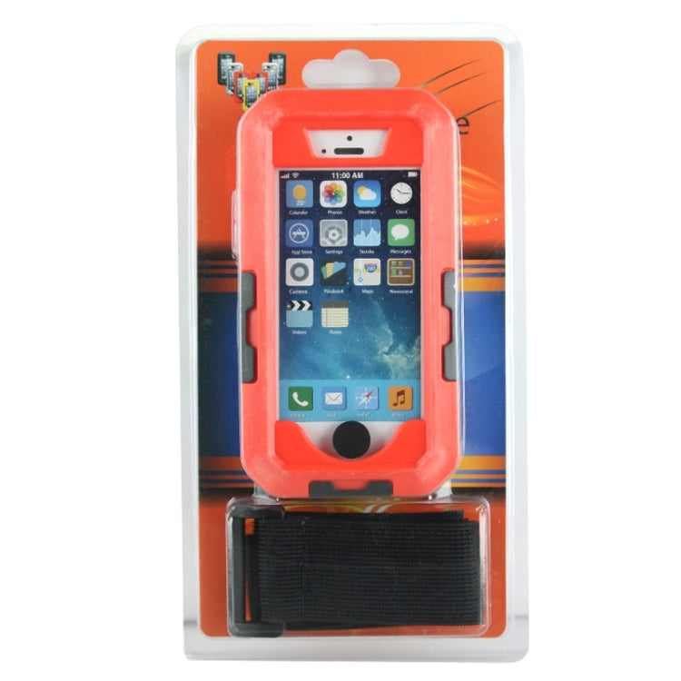 Bicycle Waterproof Case with Wrist Strap and Lanyard for iPhone 5 & 5s & SE