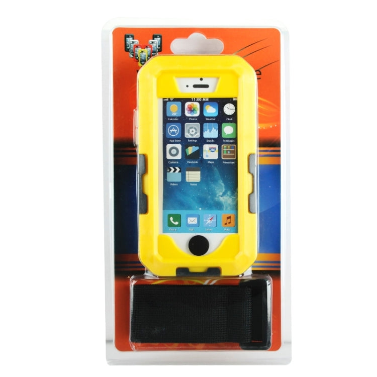 Bicycle Waterproof Case with Wrist Strap and Lanyard for iPhone 5 & 5s & SE