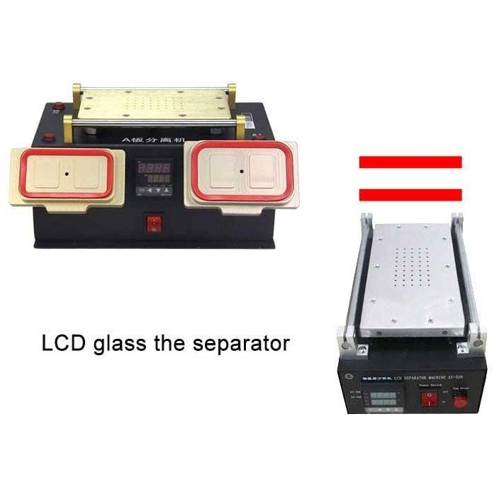 3 in 1 Multifunction Middle Bezel Frame Separator Machine + LCD Extraction Machine Hot Plate + LCD Removal Machine for Samsung