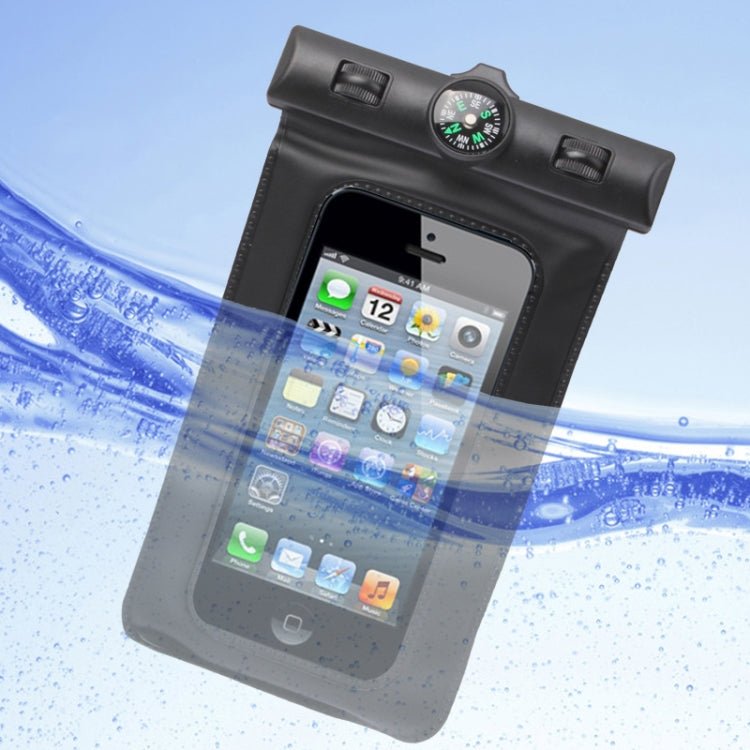 High Quality Waterproof Bag Protective Case with Strap & Armband / Compass for iPhone 5 & 5C & 5S / iPhone 4 & 4S / 3GS / Other Similar Size Mobile Phones, Waterproof Degree: IPX8