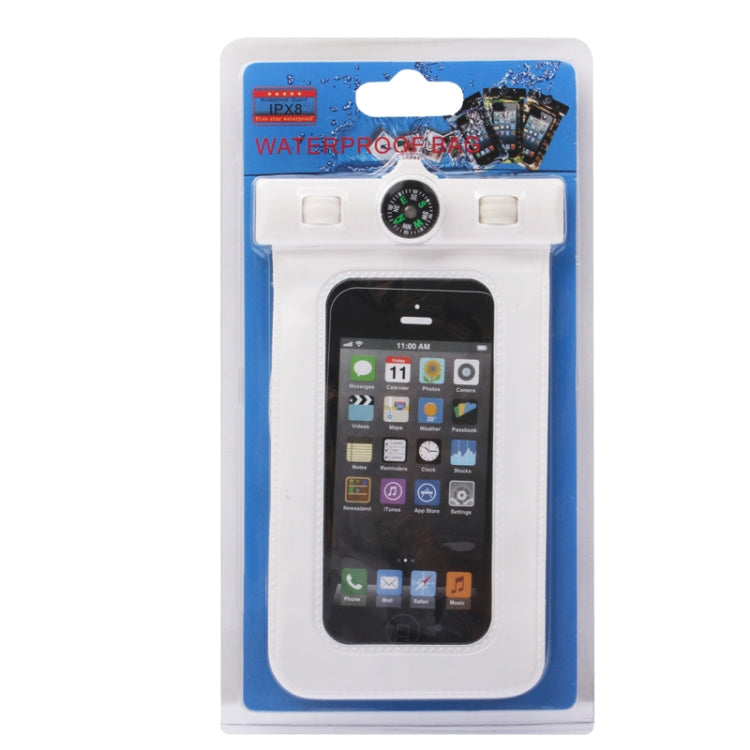 High Quality Waterproof Bag Protective Case with Strap & Armband / Compass for iPhone 5 & 5C & 5S / iPhone 4 & 4S / 3GS / Other Similar Size Mobile Phones, Waterproof Degree: IPX8