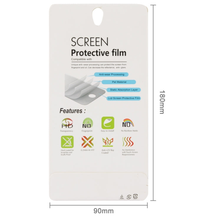 The Box Packing for Screen Protective Film of iPhone 5 / 5S / 5C / 4 / 4S, Galaxy S5 / G900 / Galaxy Note III / N9000 / Galaxy SIII / i9300 / Galaxy S IV / i9500, Size: 180mm x 90mm