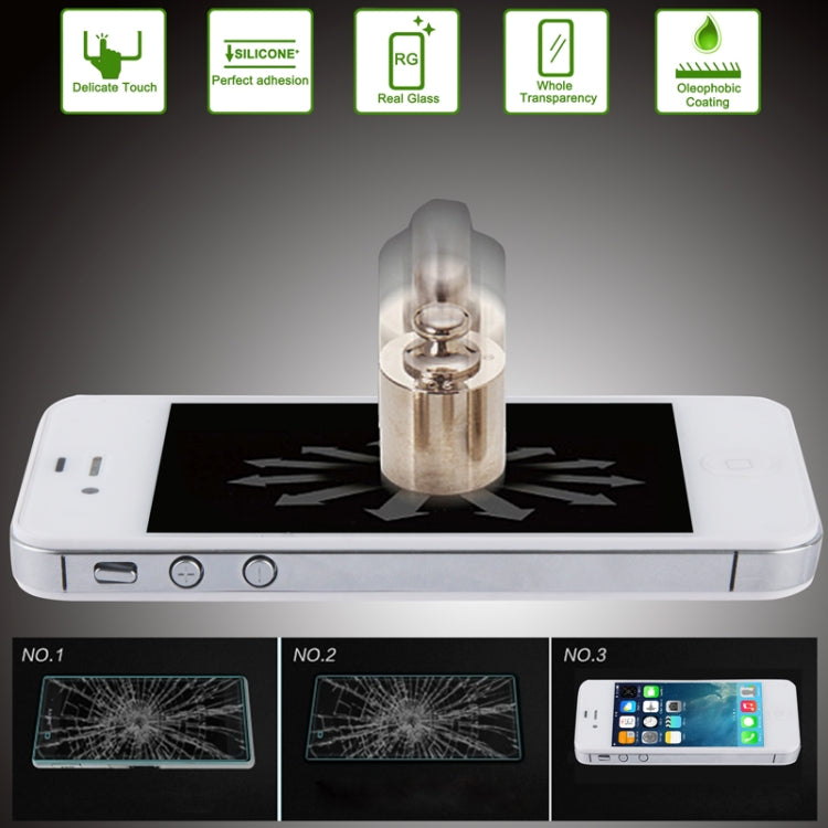 0.33mm Explosion-proof Tempered Glass Film for iPhone 5 & 5S