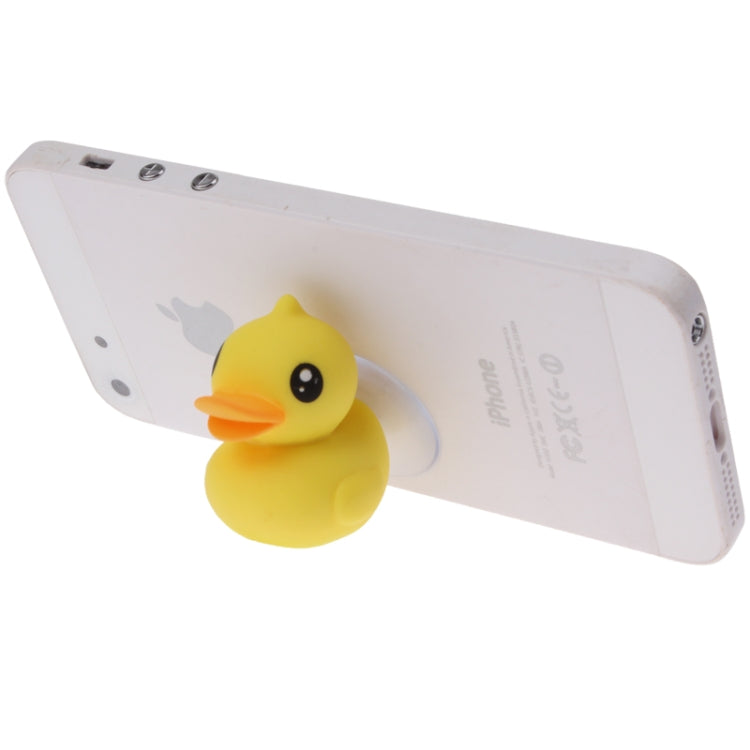 Lovely Duck Shape Sucker Stand Phone Holder