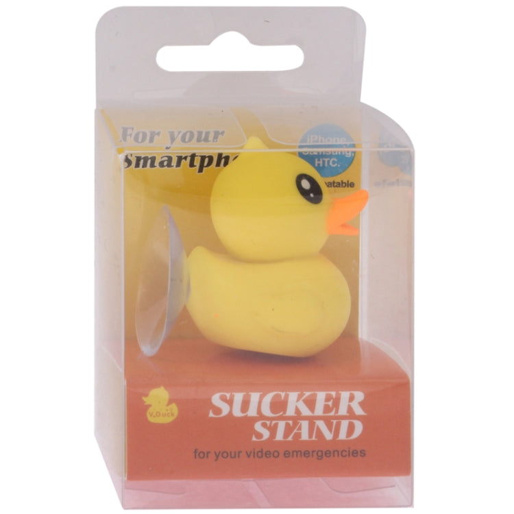 Lovely Duck Shape Sucker Stand Phone Holder