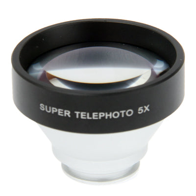5X Telephoto Lens Detachable, For iPhone, Galaxy, Huawei, Xiaomi, LG, HTC and Other Smart Phones