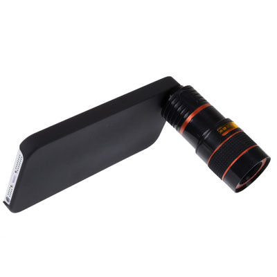 8X Optical Zoom Mobile Phone Telescope Lens with Tripod + Plastic Case for iPhone 5