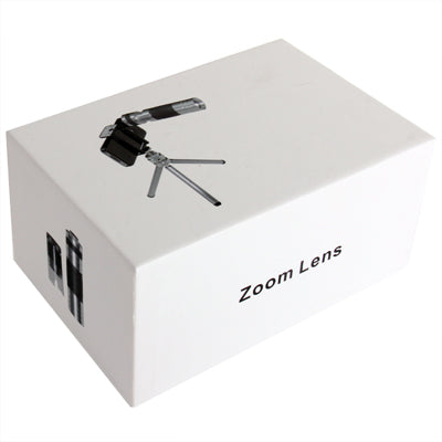 16X Optical Zoom Lens Mobile Phone Telescope Lens with a Microscope Lens + Tripod + Plastic Case for iPhone 5 & 5S