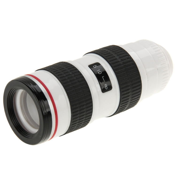 10X Optical Zoom Mobile Phone Telescope Lens with Tripod + Black Plastic Case for iPhone 5