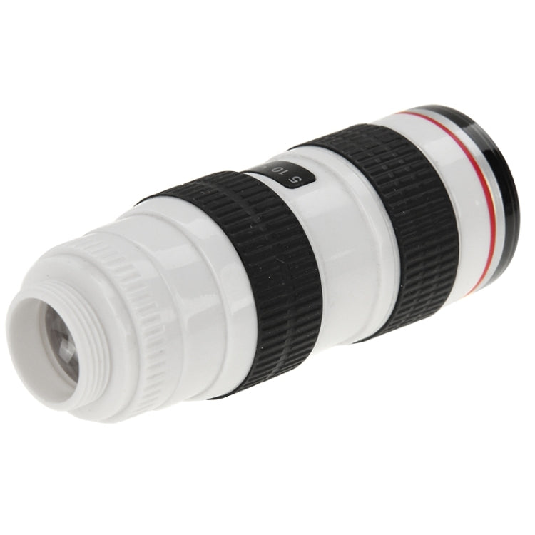 10X Optical Zoom Mobile Phone Telescope Lens with Tripod + Black Plastic Case for iPhone 5