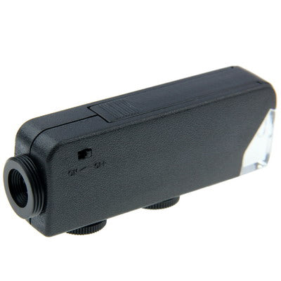 60-100X Zoom Digital Cell Phone Microscope Maginifier + Back Cover for iPhone 5 & 5S(Black)