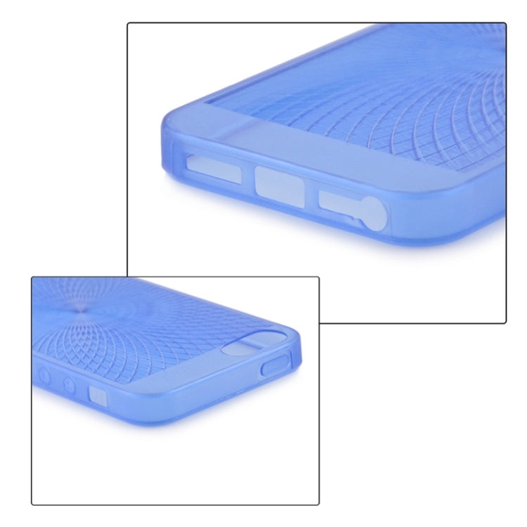 0.3mm Ultrathin Eye of Sun Grain TPU Case for iPhone 5 & 5s & SE & SE