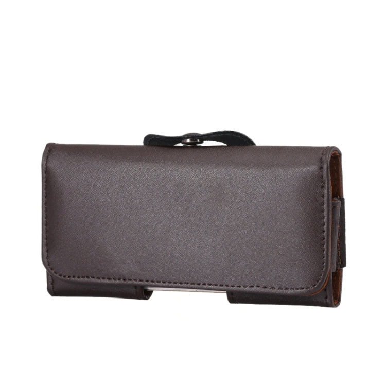 Crazy Horse Texture Vertical Flip Genuine Leather Case / Waist Bag with Back Splint for iPhone 4S / 5 / 5S / 5C