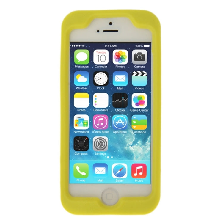 3D Lipstick Pattern Silicone Protective Case for iPhone 5 & 5s & SE