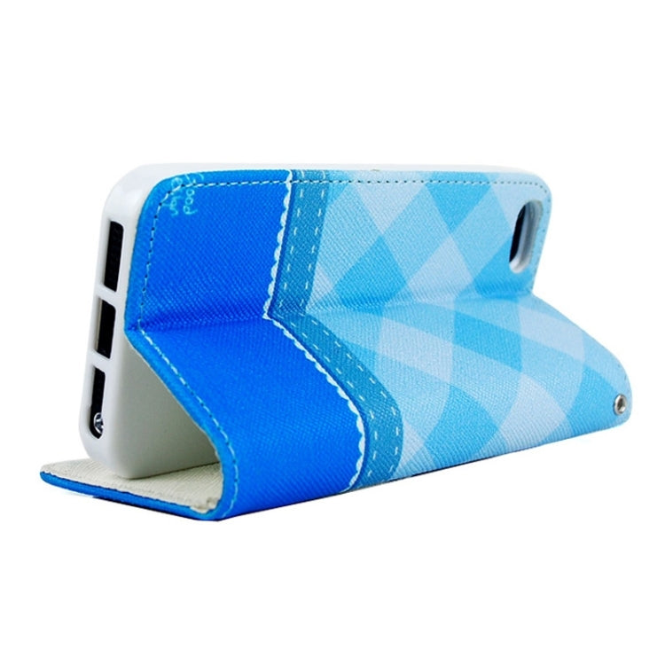 Little Bear Pattern Horizontal Flip Magnetic Buckle Leather Case with Card Slots & Holder & Lanyard for iPhone 5 & 5s & SE & SE