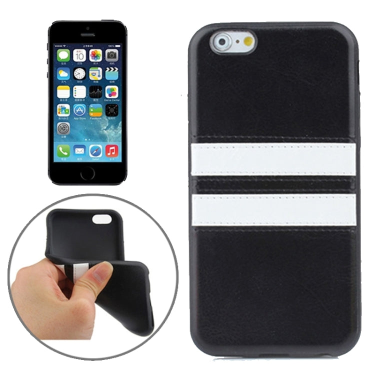 Double Colored TPU Paste Skin Protective Case for iPhone 5 & 5s & SE