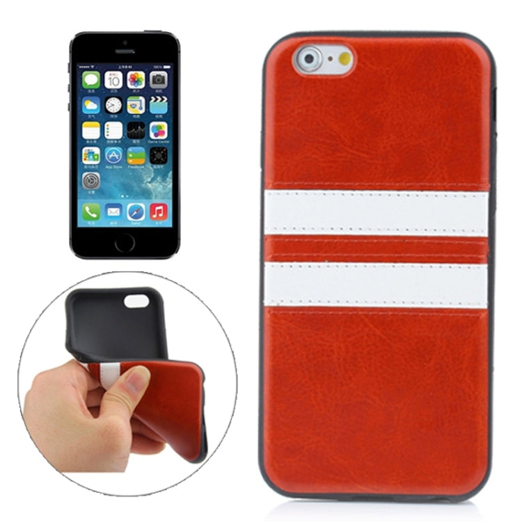 Double Colored TPU Paste Skin Protective Case for iPhone 5 & 5s & SE
