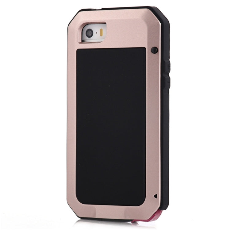 Waterproof Dustproof Shockproof Metal Armour Protective Case for iPhone 5S