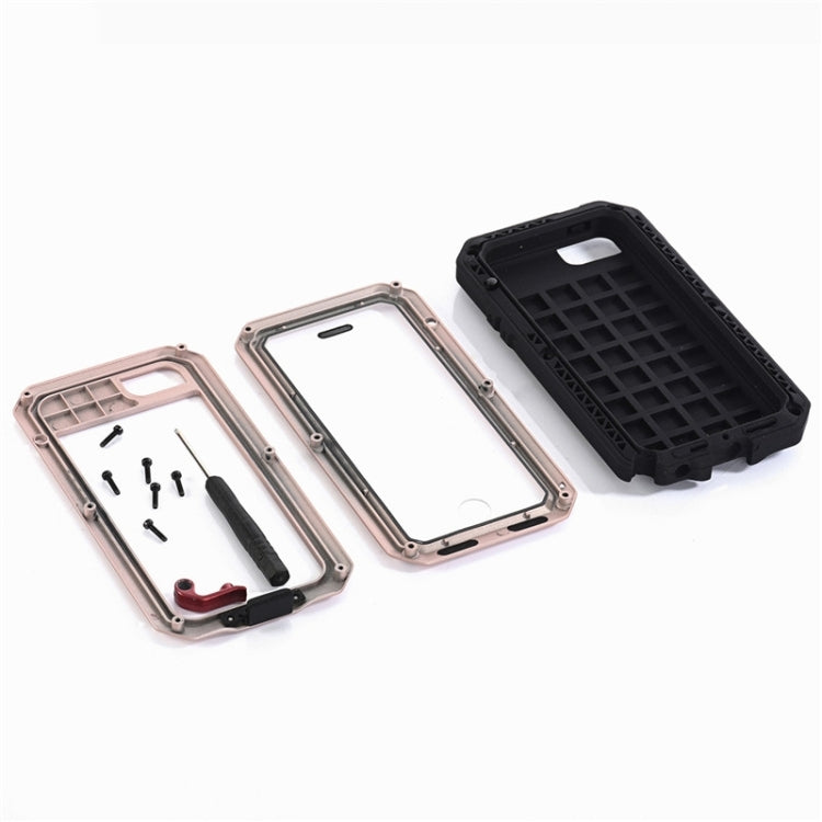 Waterproof Dustproof Shockproof Metal Armour Protective Case for iPhone 5S